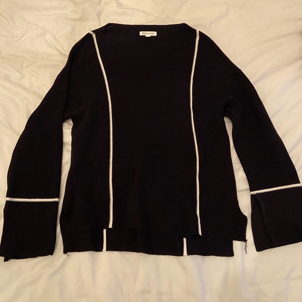 Black and White Sweater